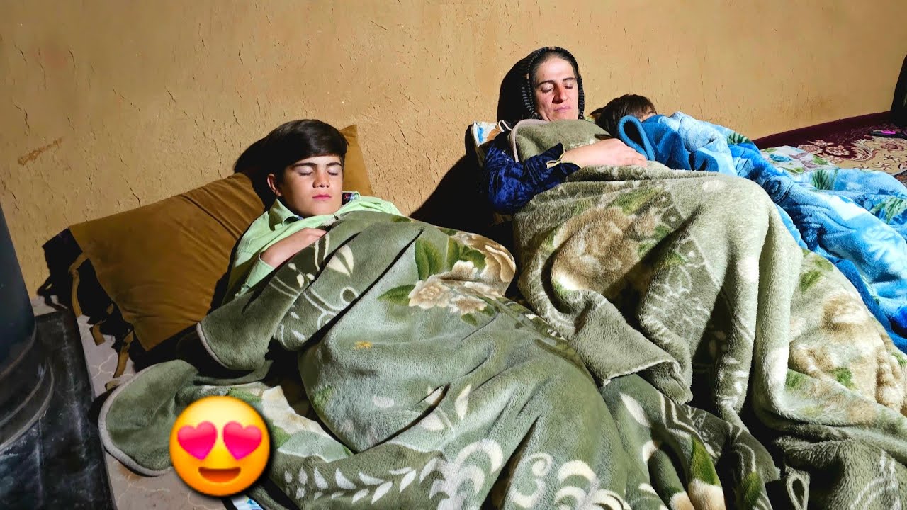 Уютная хижина в снегу: невероятное убежище для кочевой семьи