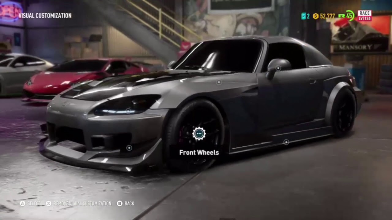 Need for Speed Payback Honda S2000 Stance Build
