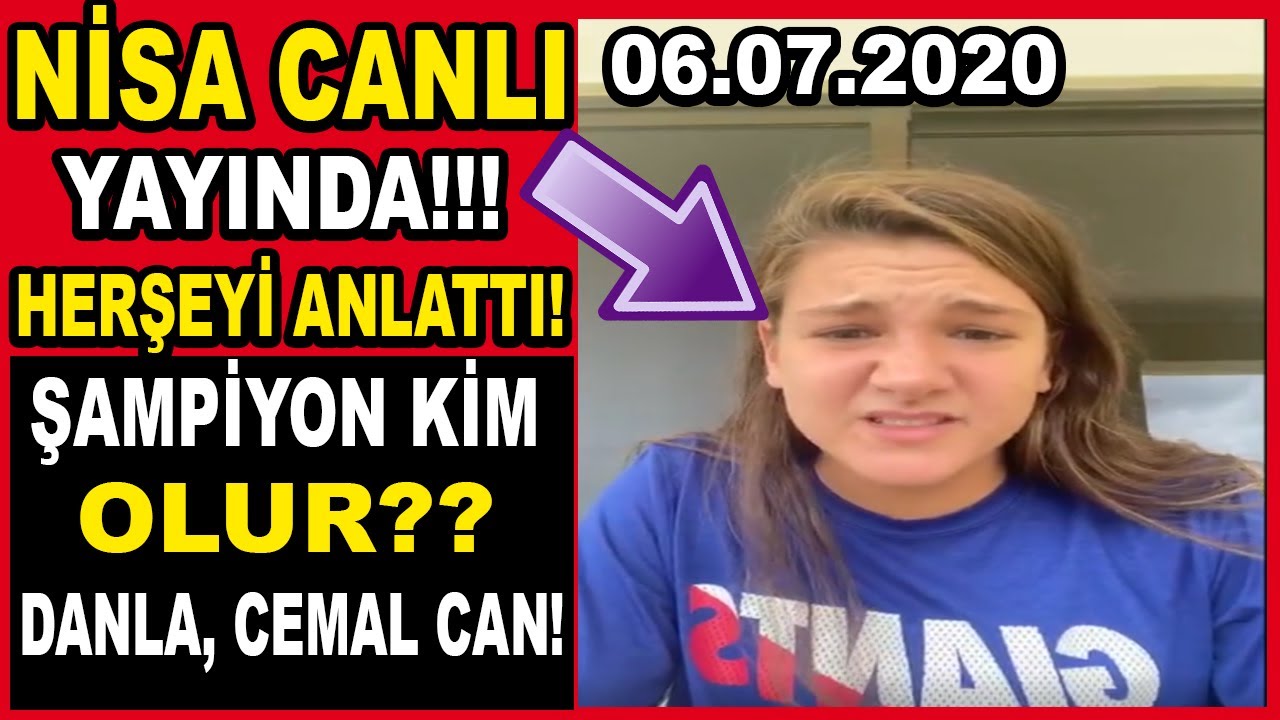 Survivor Nisa Canlı Yayında Tüm Bilinmeyenleri Anlattı! Cemal Can, Danla Biliç! Şampiyonu Söyledi!