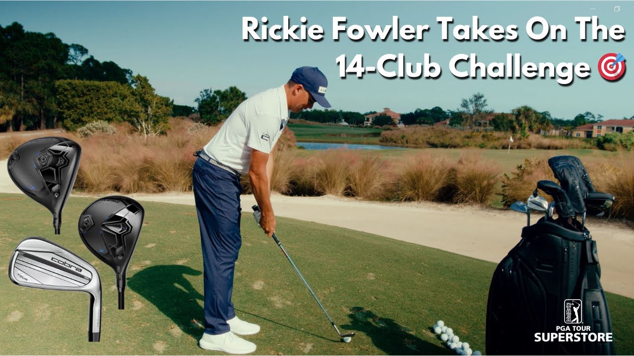 Rickie Fowler Takes On the 14-Club Challenge!