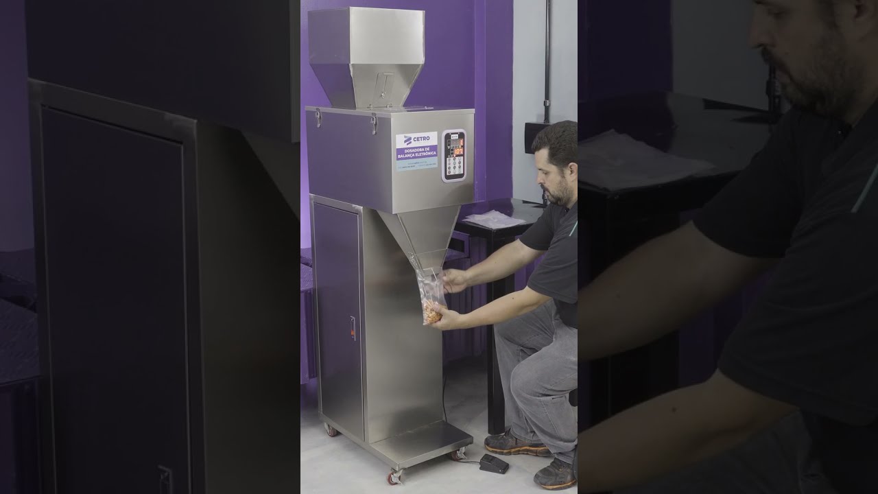 Dosadora com Balança Eletrônica 10 - 1000g