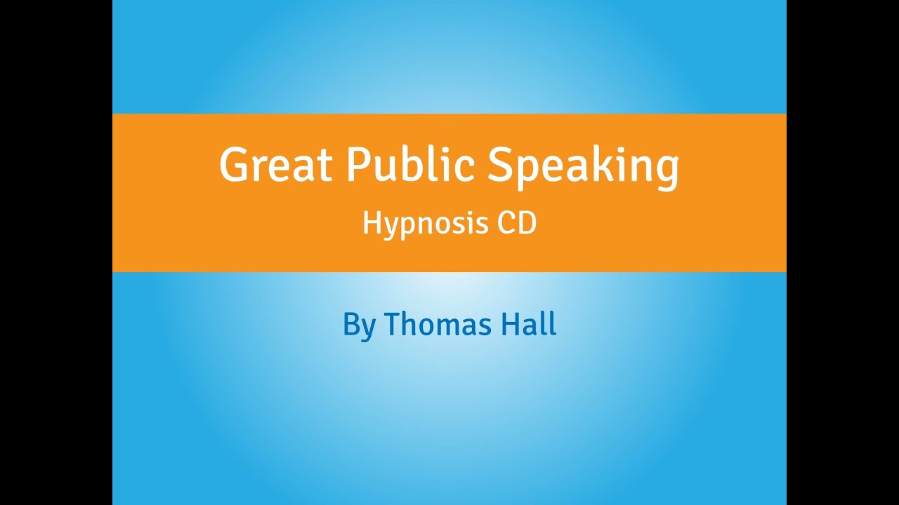 Great Public Speaking - Hypnosis CD - By Minds in Unison
