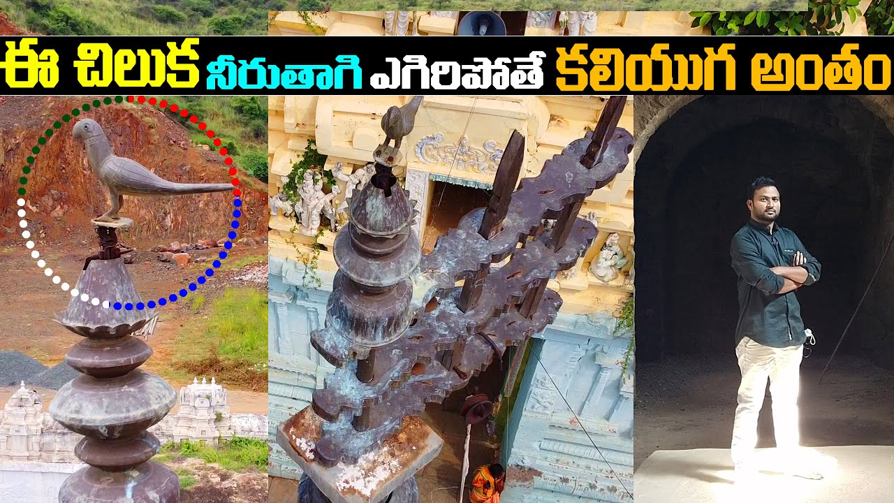 Sangameswara Temple Animela - కాలజ్ఞానం లో చెప్పిన చిలుక ఇదే ఇది నీరు తాగి ఎగిరిపోతే కలియుగ అంతం