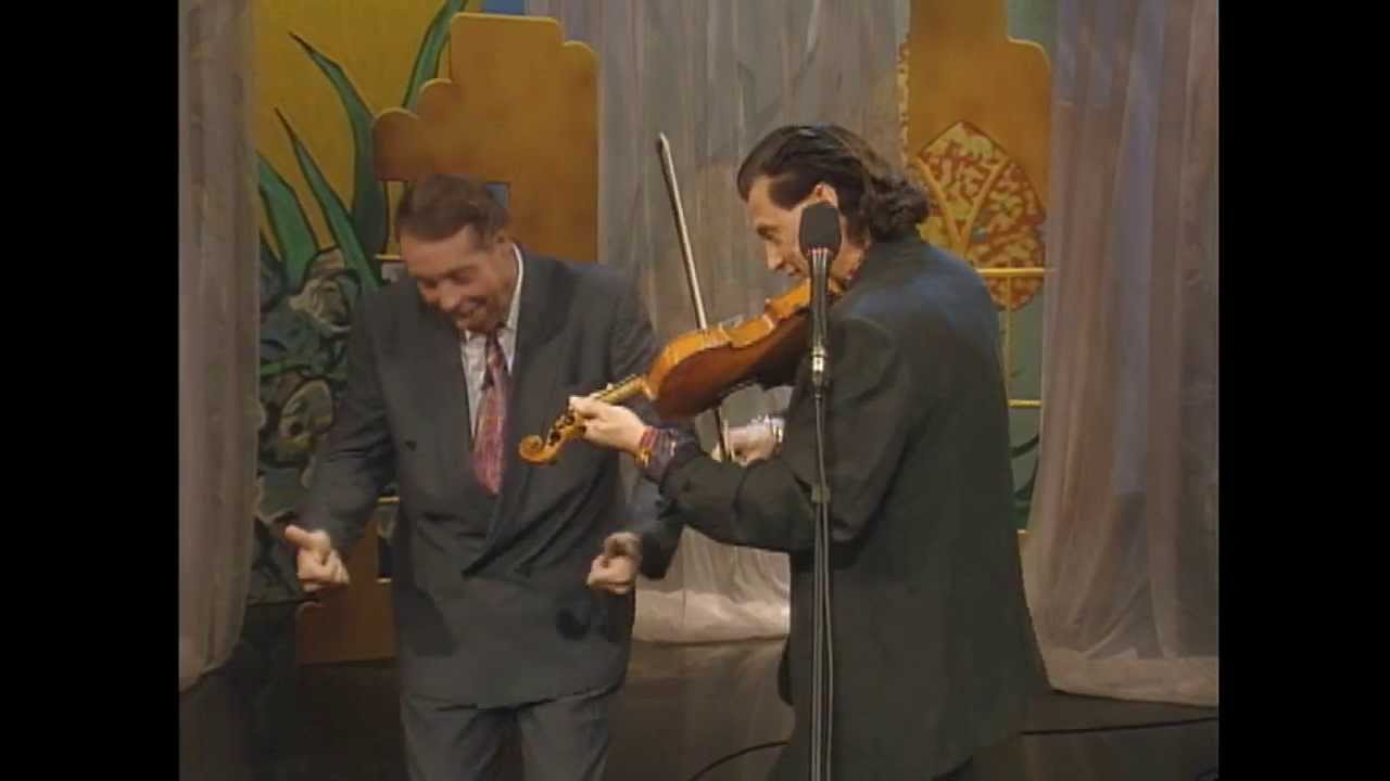 David Mainse dances with Georgian Banov