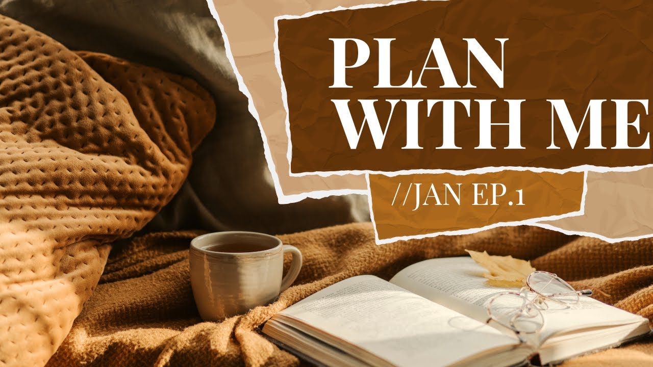 Ep.1 Jan half week 5-7 Plan with me, No Talking just vibing