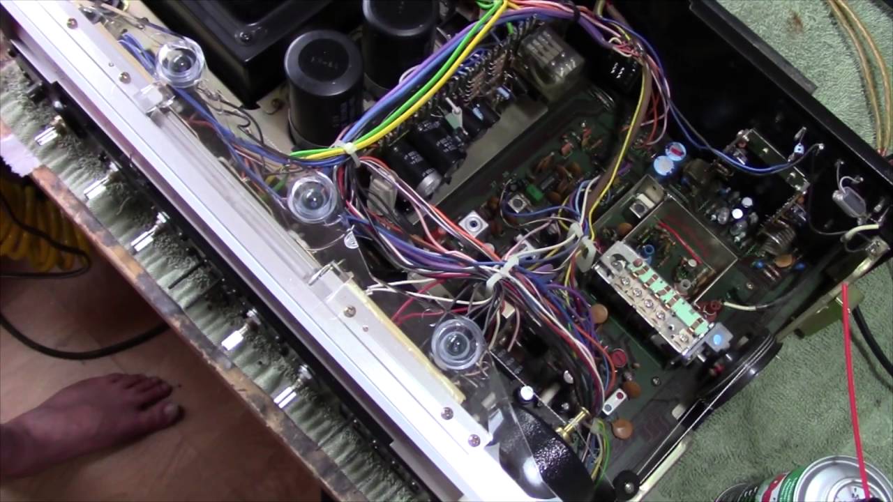 Pioneer SX-750 Restoration Series - Part 4 - Cleaning