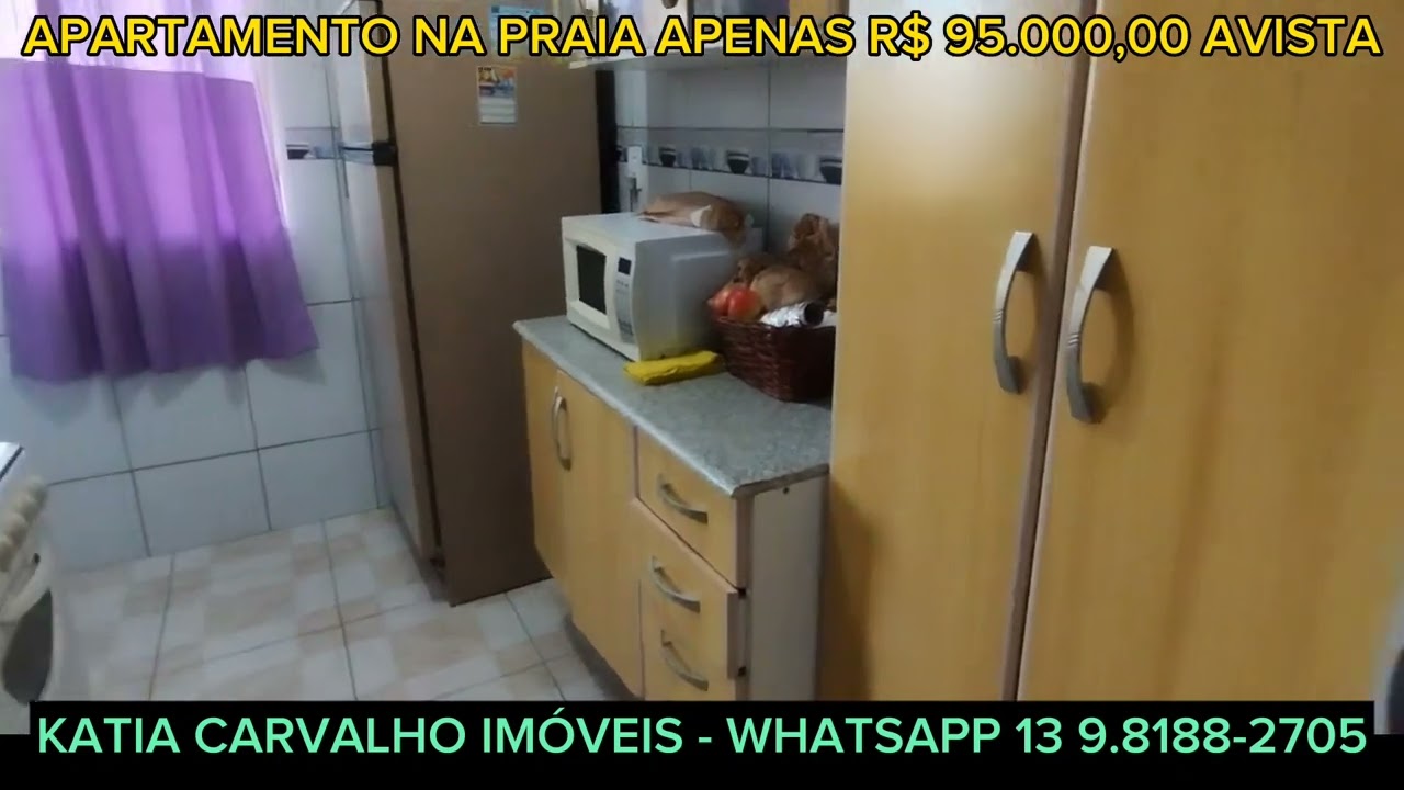 APARTAMENTO EM ITANHAÉM APENAS R$ 95.000,00 É OPORTUNIDADE!!!