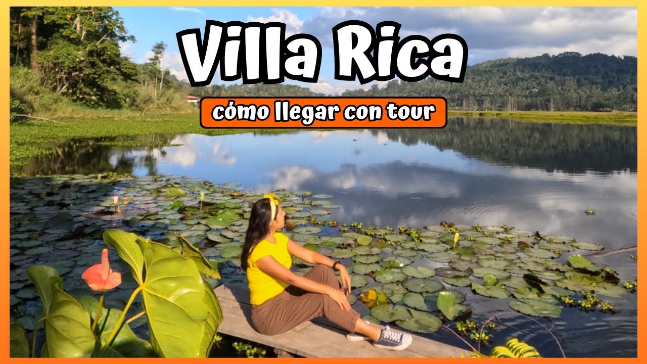 VILLA RICA en un día: Laguna el Oconal y cascada el león
