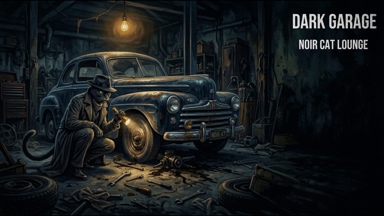 Dark Garage &ndash; Slow Noir Detective Jazz for Late Night Investigation & Deep Focus