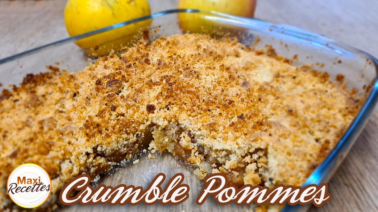 Crumble aux Pommes Recette Facile