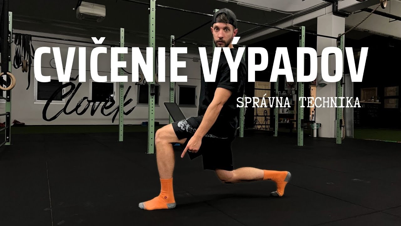 Ako robiť výpady ? - technika cvičenia