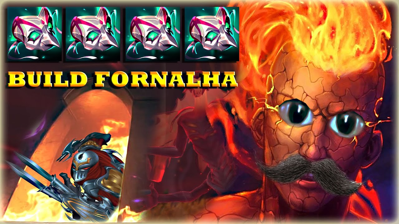 BRAND BUILD FORNALHA COM 4 MÁSCARAS ASSUSTADORAS E UMA TOCHA KKKKK