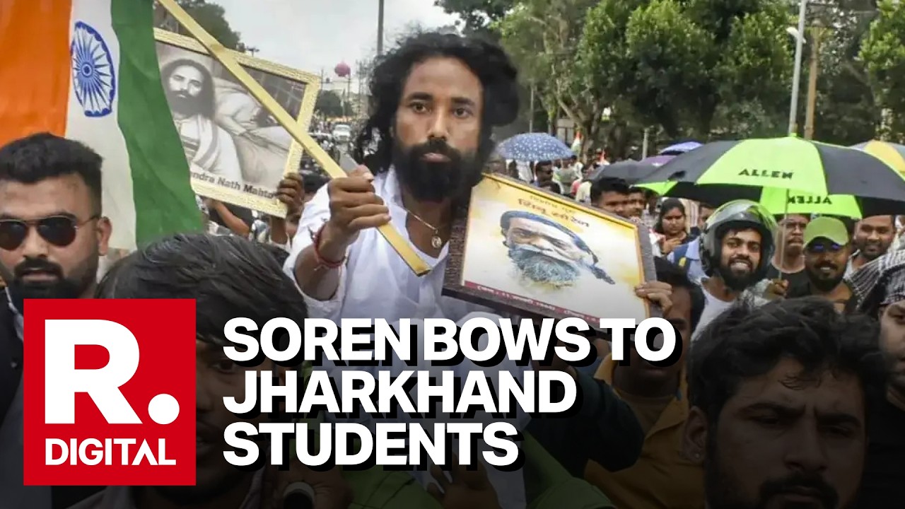 BREAKING: Big Win For Jharkhand Students On Protests, Hemant Soren Bows Down To Demands