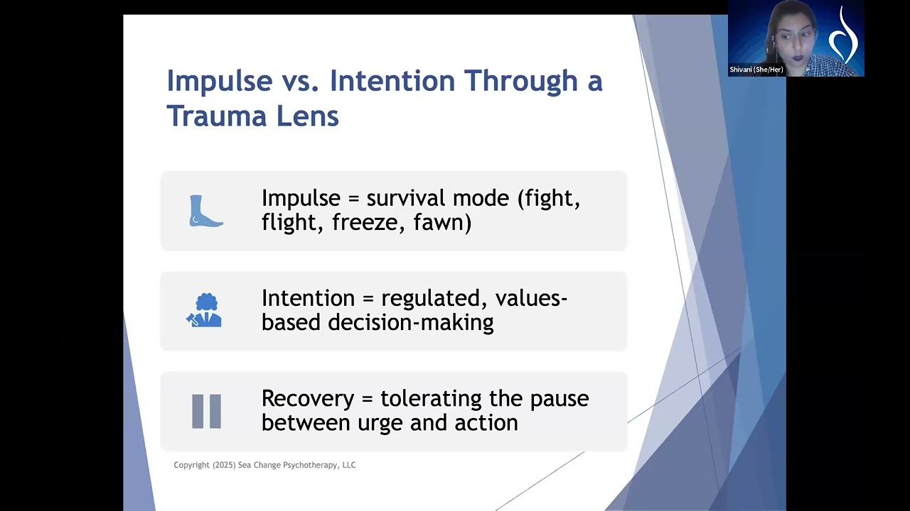 From Impulse to Intention: Making Healthier Choices in Recovery