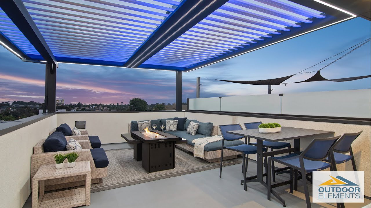 Adjustable Louvered Roof Patio Covers in Los Angeles