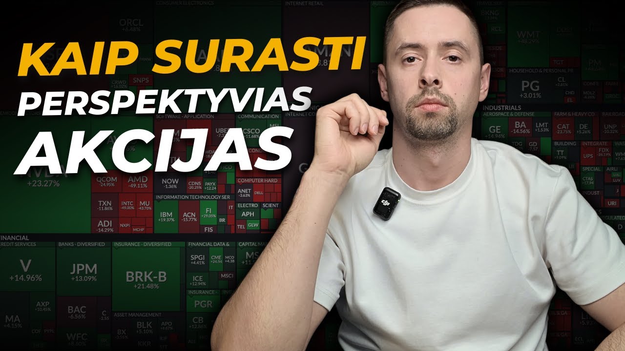 Kaip I&scaron;sirinkti Akcijas Teisingai Ir Pradėti Investuoti