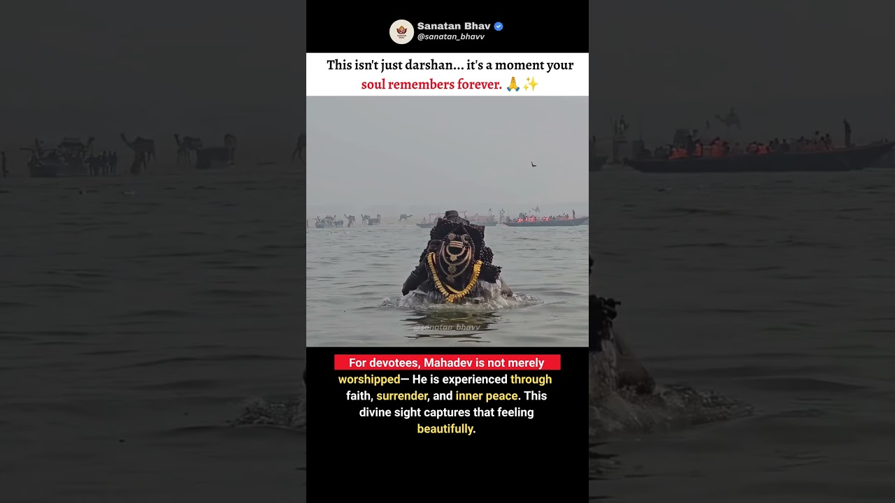 A moment so peaceful, it stays with you long after it ends.🕉️#shorts  #viral #trending #viralvideo