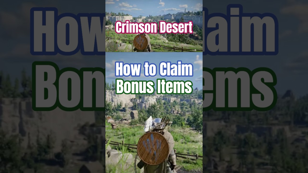 How to Claim Your Preorder Bonus, Deluxe Bonus, and Twitch Drops. #crimsondesertguide