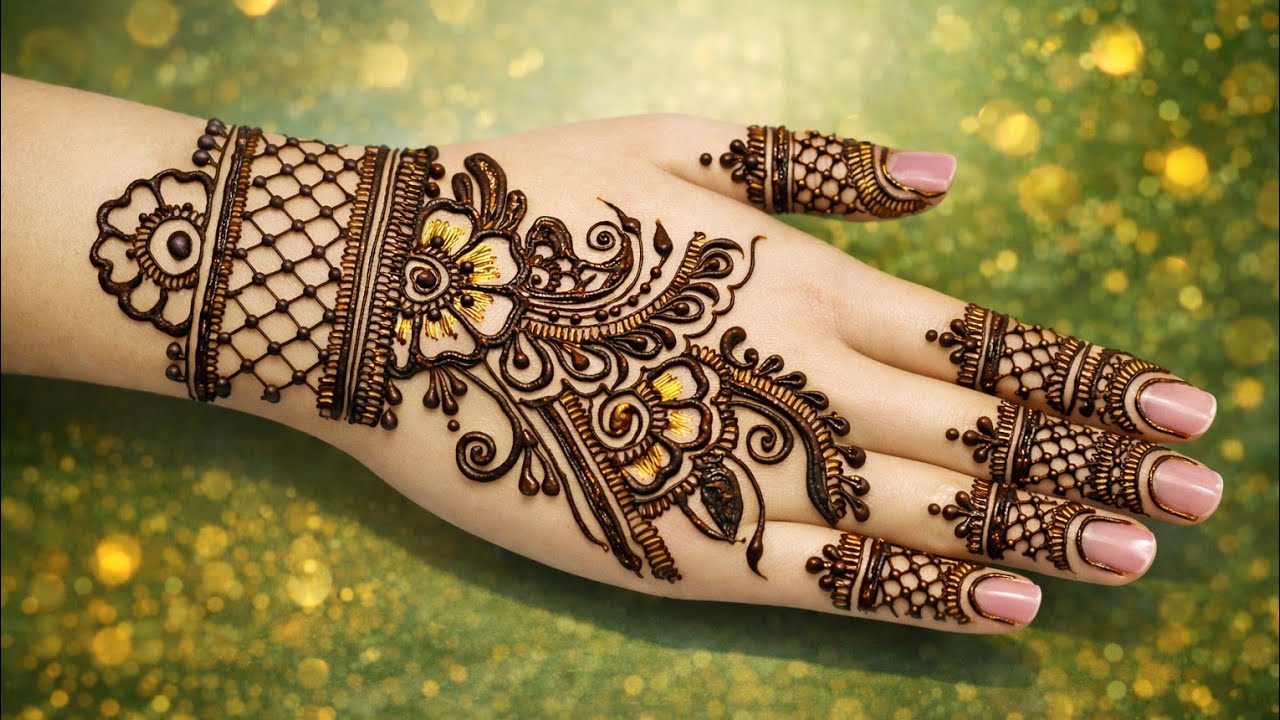 16/30 day Mehndi design & simple mehndi design