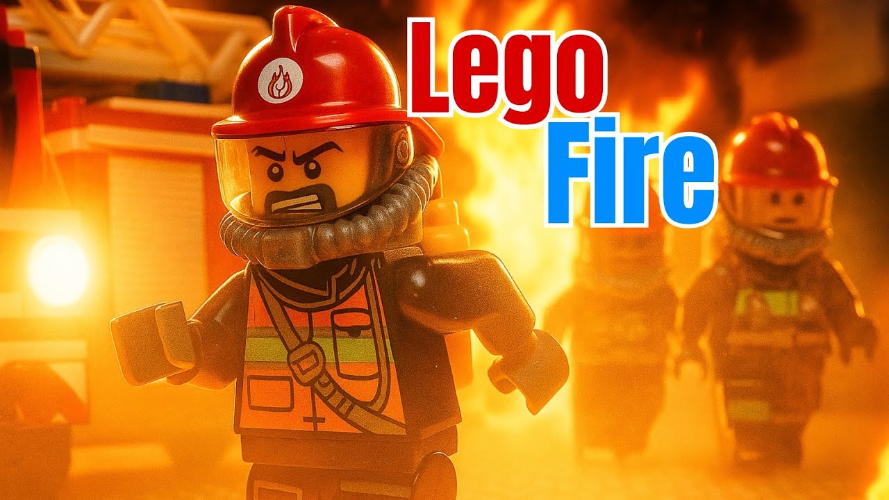 Lego Office Fire