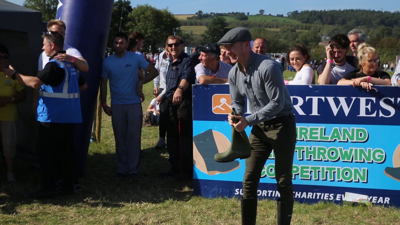 Portwest 'Welly Throwing Competition' kicks off at Ploughing Championship 2019