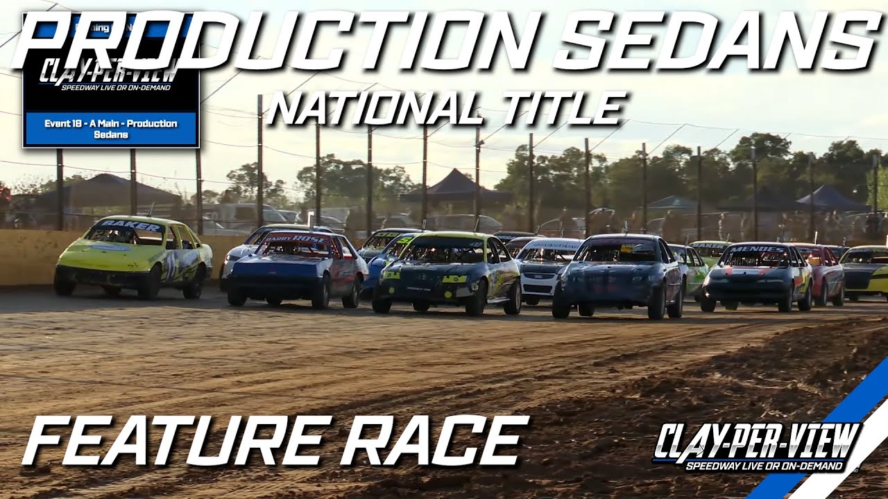 Production Sedans | National Title - Ellenbrook - 16th Apr 2023 | Clay-Per-View Highlights