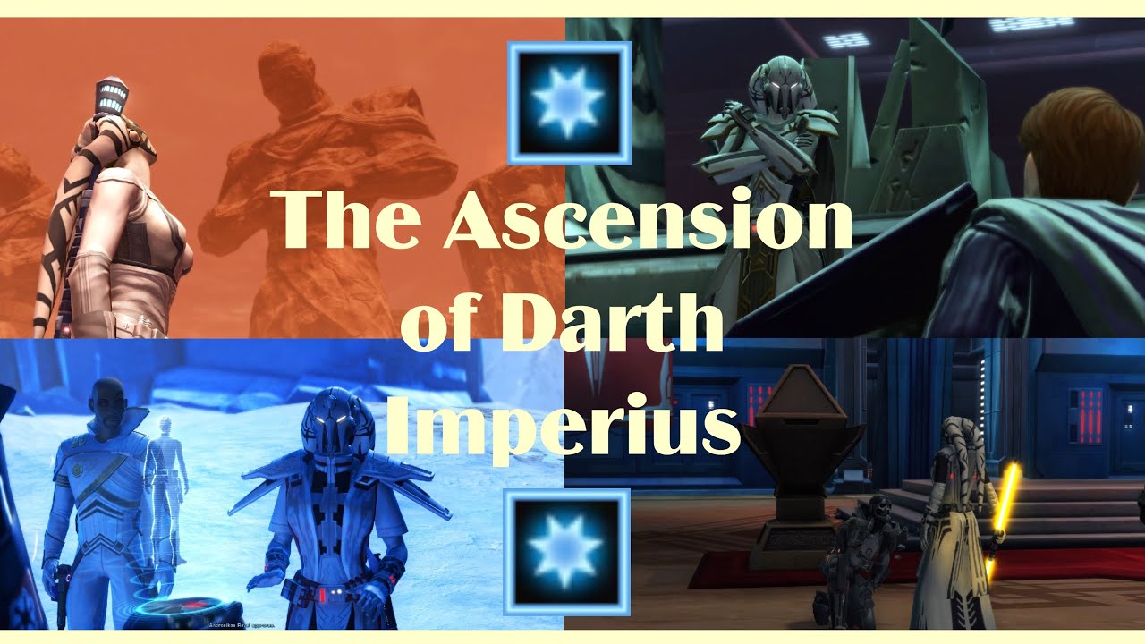 SWTOR - The Ascension of Darth Imperius - (Light Side Sith Inquisitor)