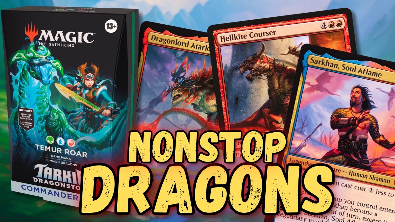 Unleash the POWER of Temur with this Precon from Tarkir Dragonstorm!