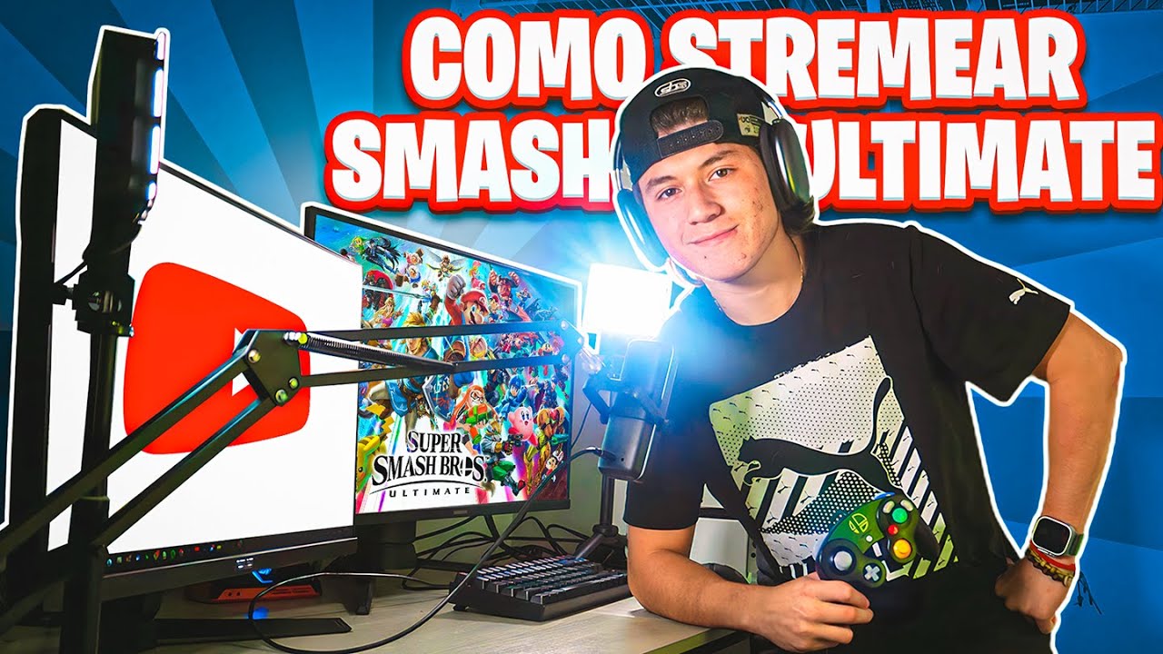 Como Stremear Smash Ultimate en 2023 y MI Setup!!!.