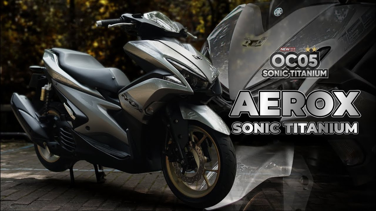 REPAINT AEROX OC05 SONIC TITANIUM | SAPPORO ULTIMATE