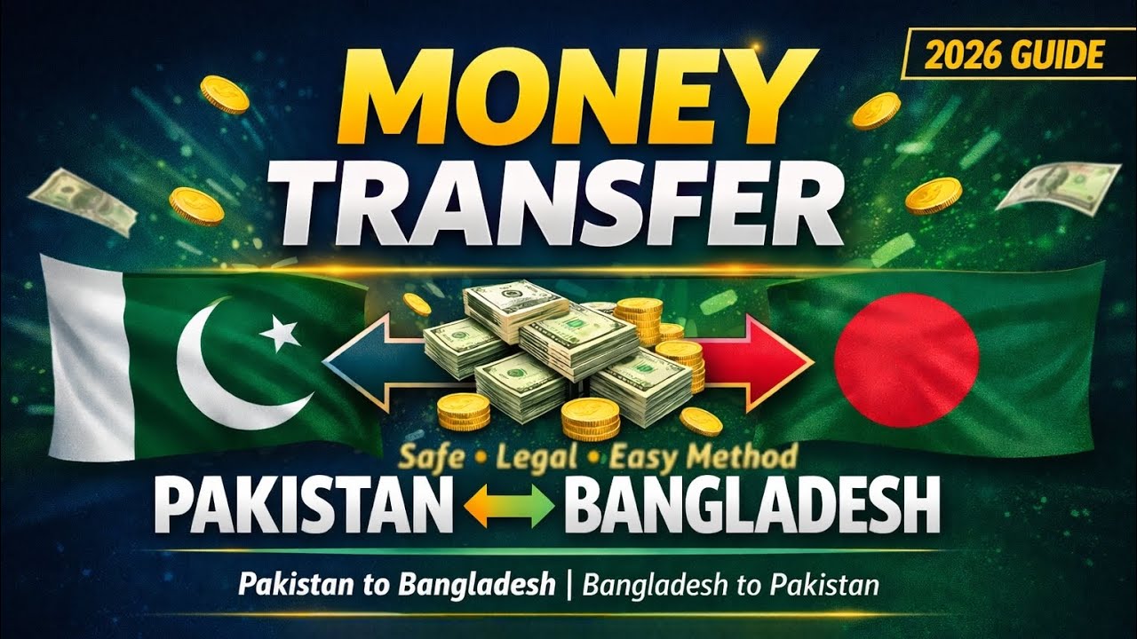 How to Send Money to Pakistan & Bangladesh | Fast, Legal & Online Money Transfer Guide