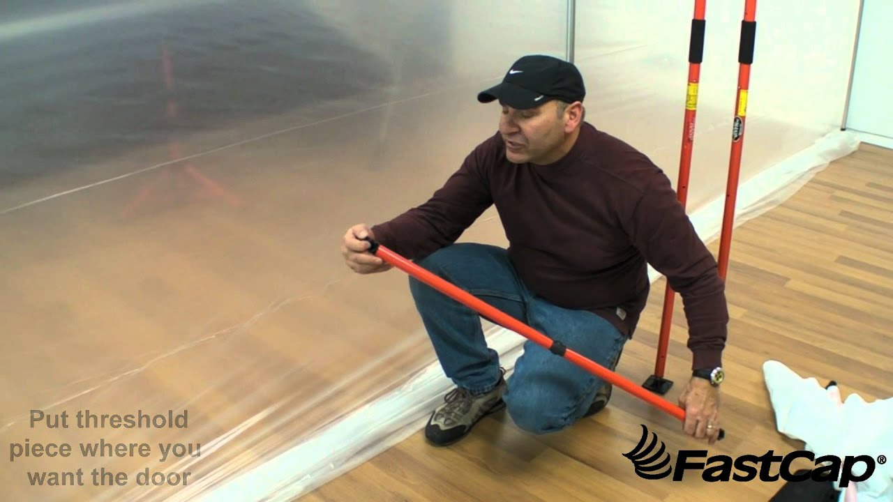 Setting up Dust Barrier with Dust Door