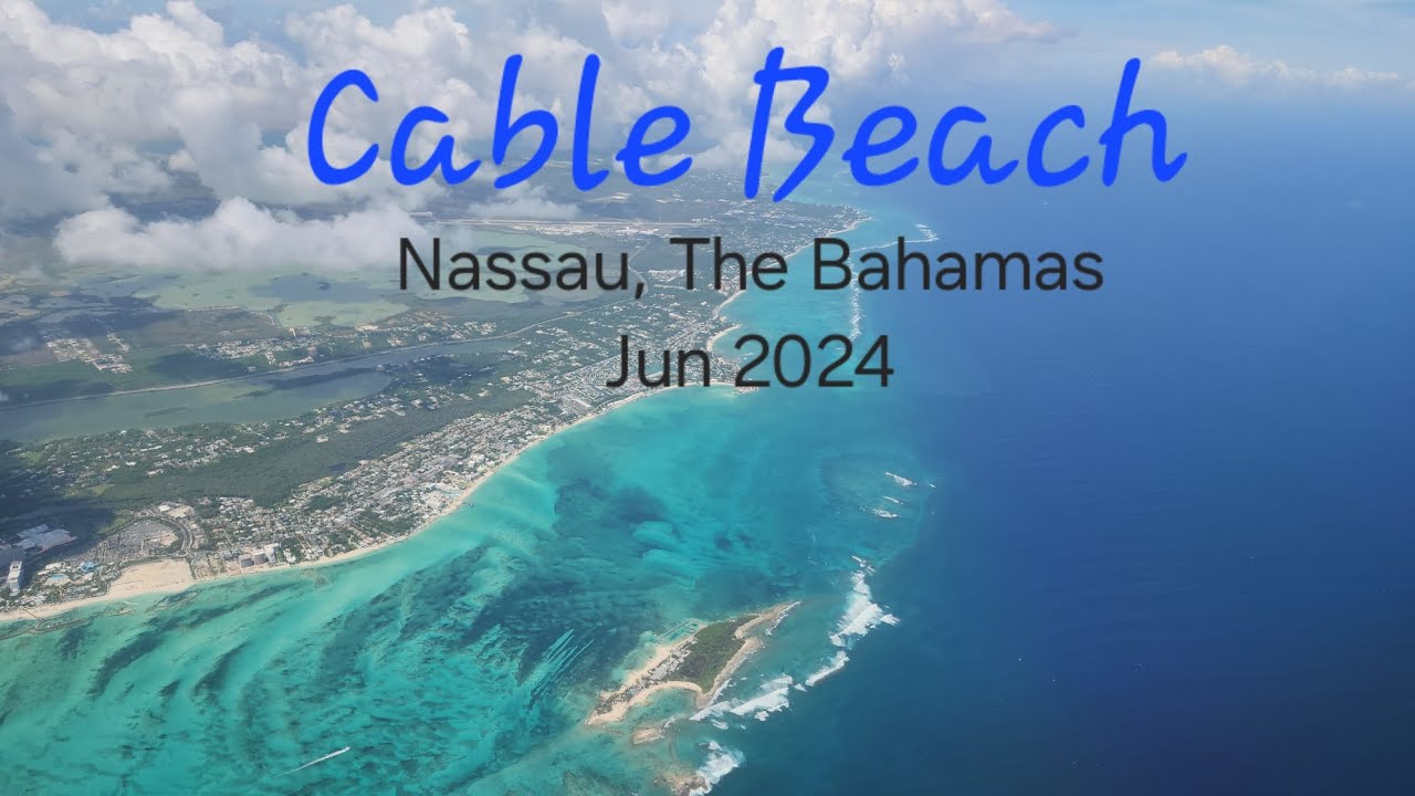 Cable Beach in Nassau, The Bahamas