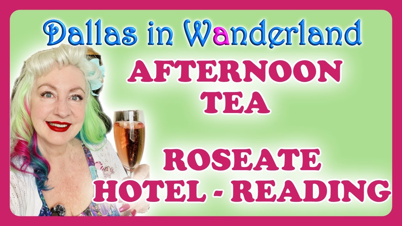 SUMPTUOUS AFTERNOON TEA ROSEATE HOTEL| Reading | ‘UK’s Sexiest Townhouse Hotel | 4K
