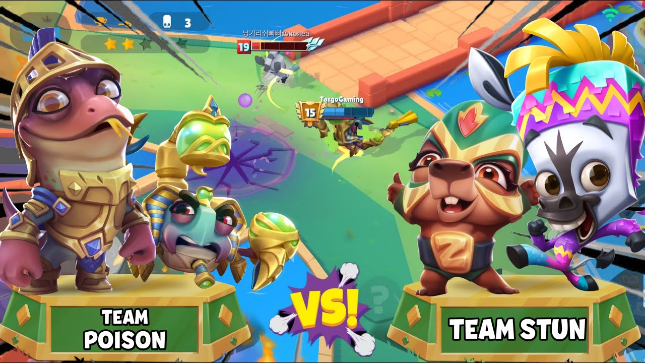 Stun vs Poison which Team is Dominating | Zooba