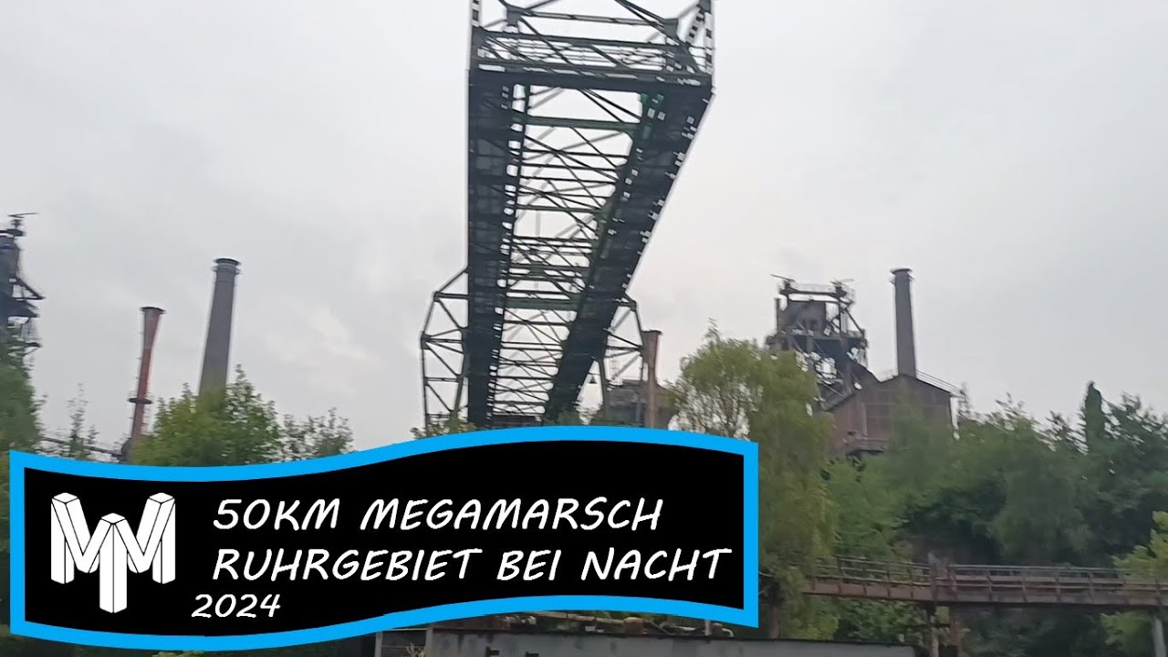 Megamarsch Ruhrgebiet bei Nacht 2024