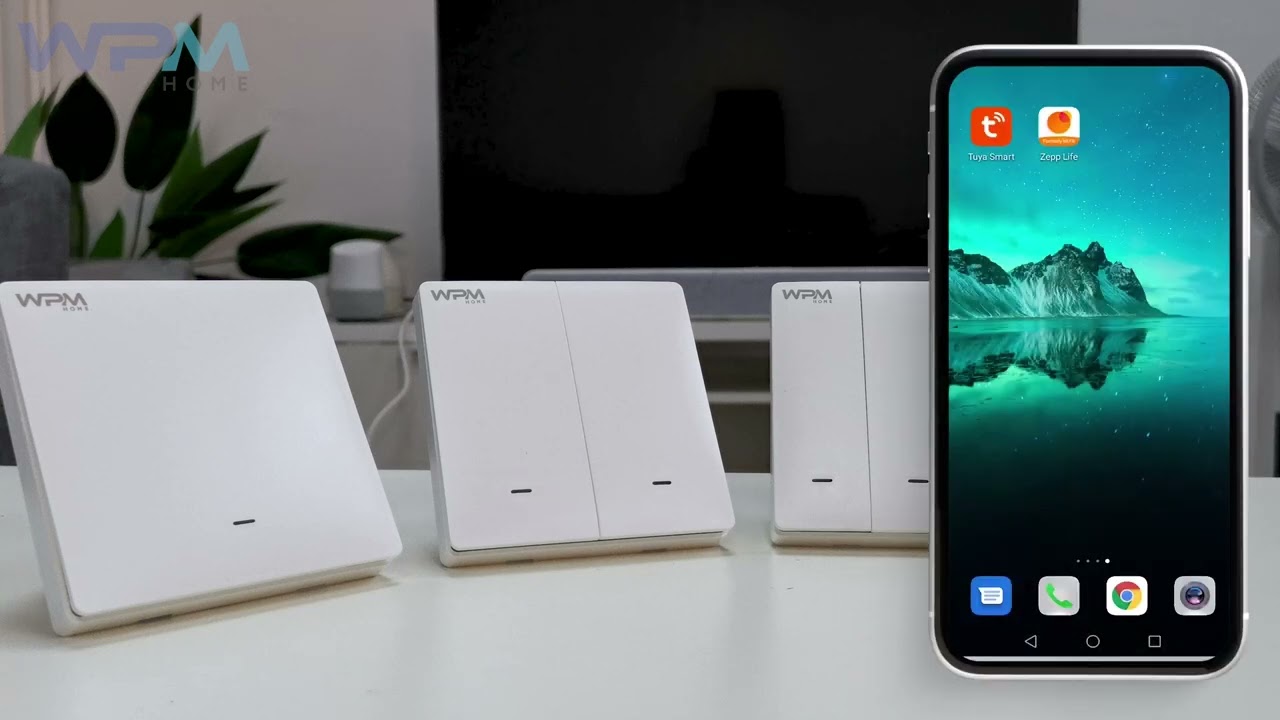 [How To] Setup WPM Home Smart Wifi Wall Switch Powered by Tuya Smart App 如何链接 WPM Home 无线智能开关