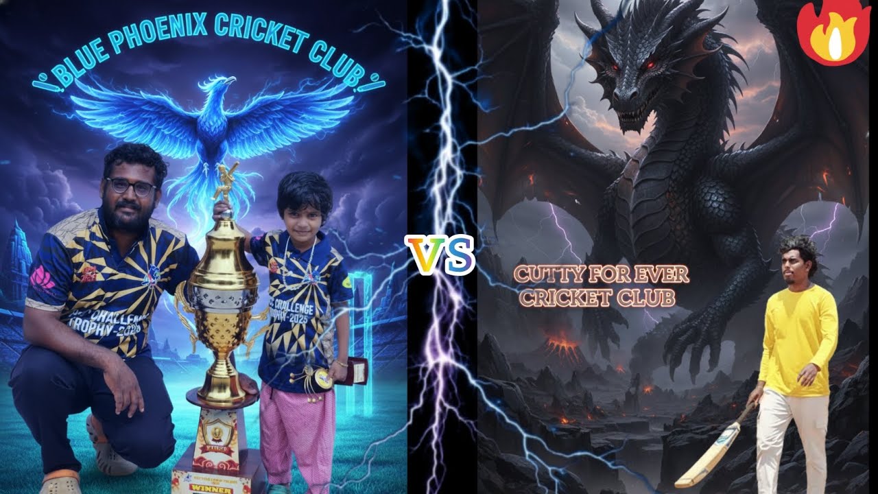 BLUE PHOENIX CC vs  KUTTY FOR EVER - AMCC THANJAVUR FEDLIGHT TOURNAMENT 2026