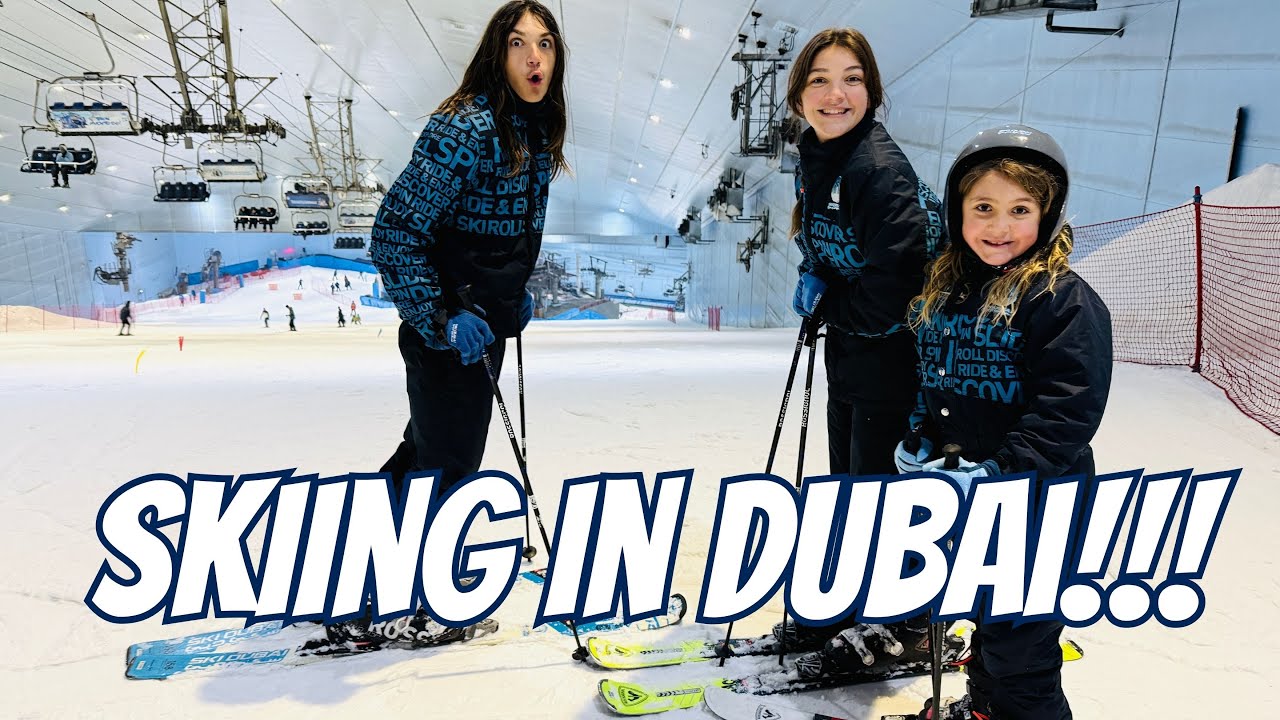 Skiing in the Desert?! Our First Time at Ski Dubai 🎿❄️