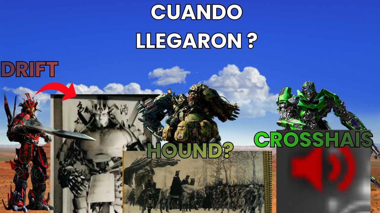 CUANDO LLEGARON HOUN,CROSSHAIRS Y DRIFT A LA TIERRA
