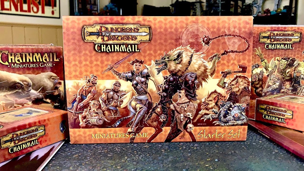 D&D Chainmail Miniatures Game, 2001 Starter Set and Expansions