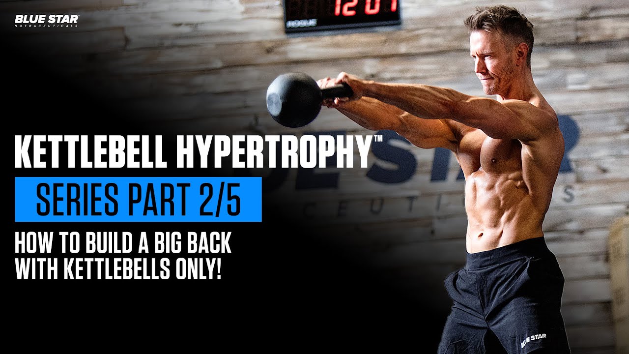 Kettlebell Hypertrophy™: How To Build a Big Back With Kettlebells Only | Ft. Rob Riches