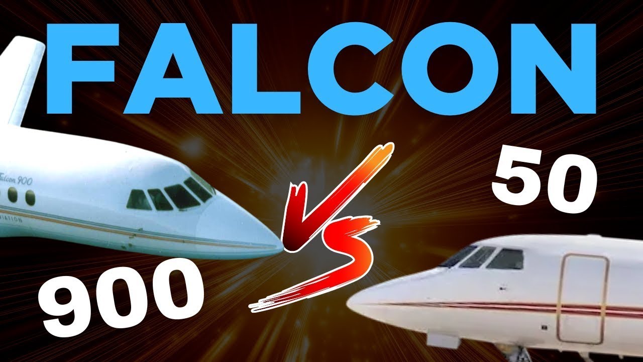 EXPLAINED - Dessault Falcon 50 VS Falcon 900 Comparison
