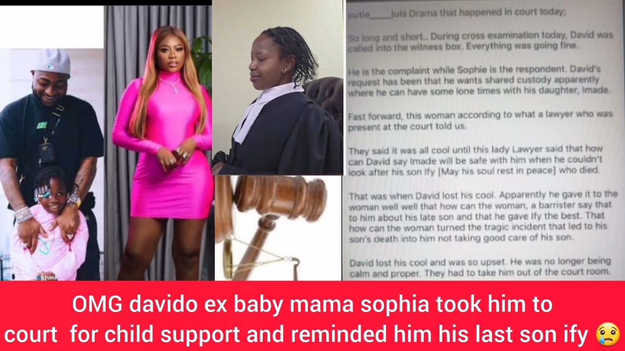 OMG davido ex baby mama and her senseless lawyer has done it again in court room 😳 to upset Davido😡 