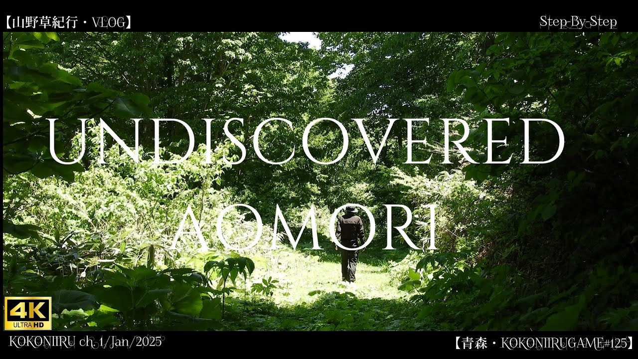 【山野草紀行・VLOG】Step-By-Step 山野草100選2024　1/Jan/2025 【青森・KOKONIIRUGAME#125】