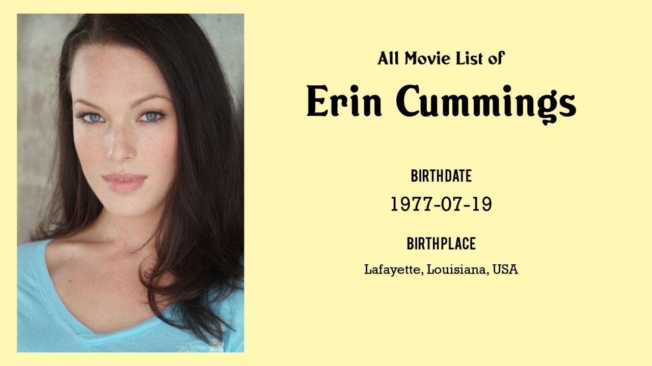Erin Cummings Movies list Erin Cummings| Filmography of Erin Cummings