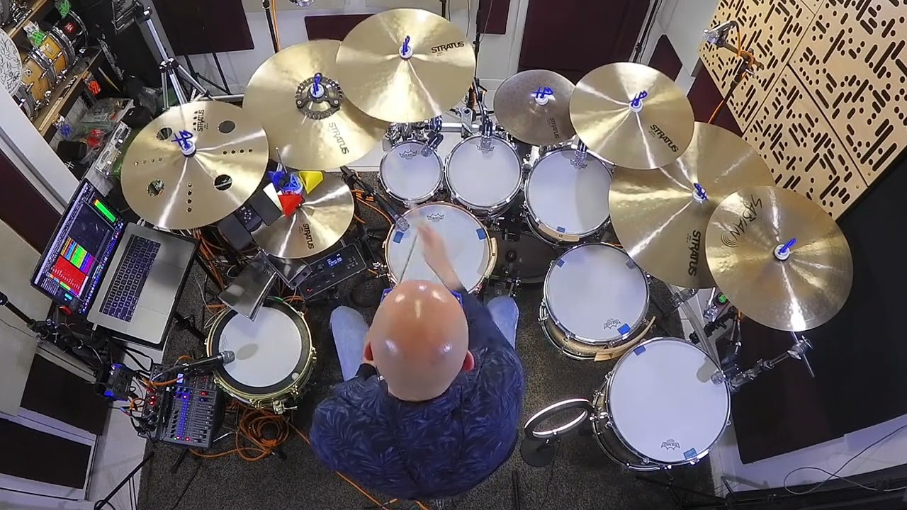 Medley o Popurri Multigéneros Musicales Drum Cover Sabian Stratus