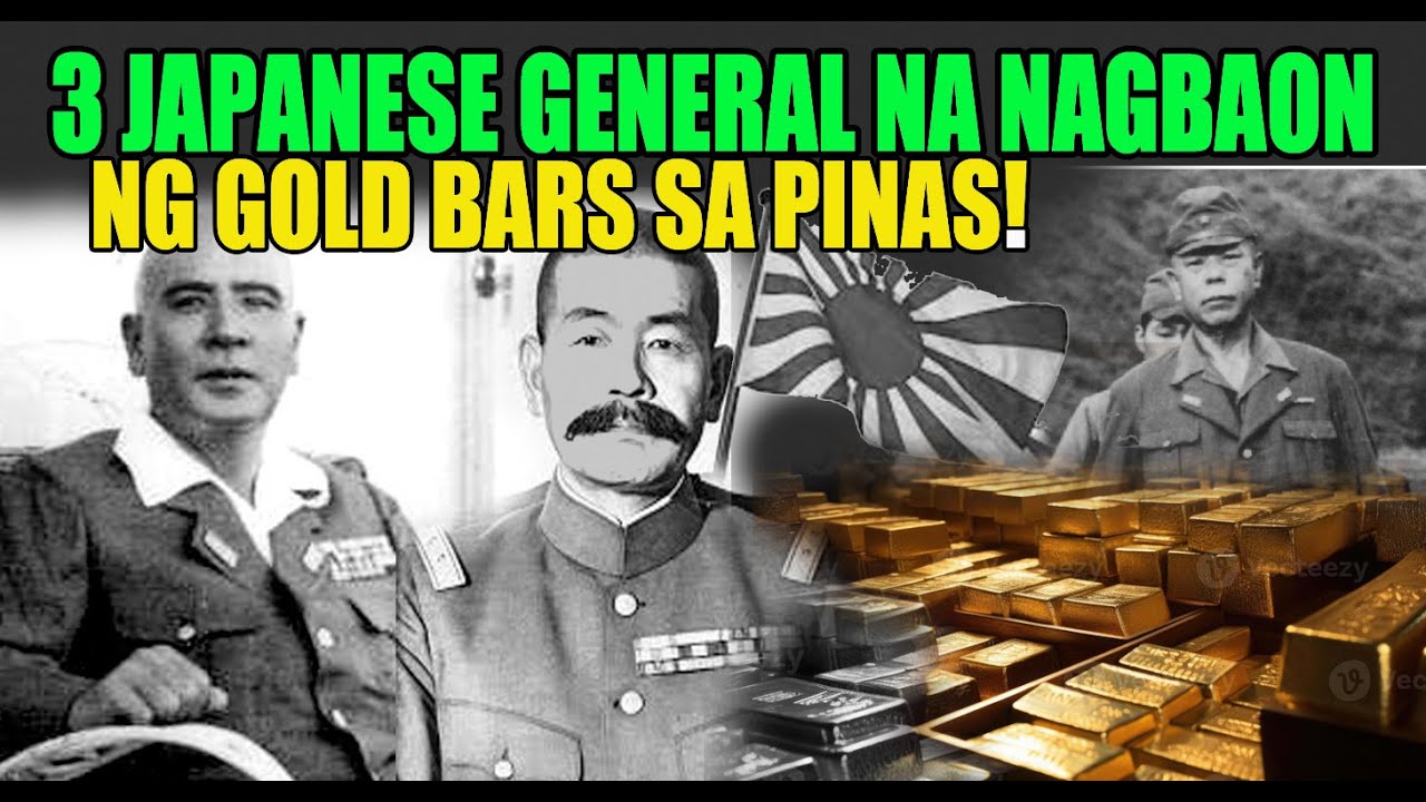 3 HENERAL NG EMPEROR ANG MARAMING IBINAON NA GINTO SA PILIPINAS!