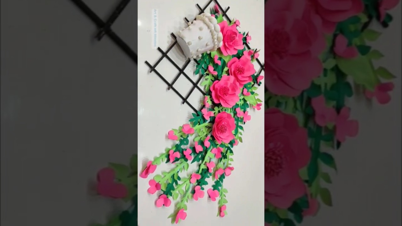 Beautiful Wall Hanging Craft Ideas || Craft Ideas With Paper || Diy Home Decor Ideas #diy #youtube