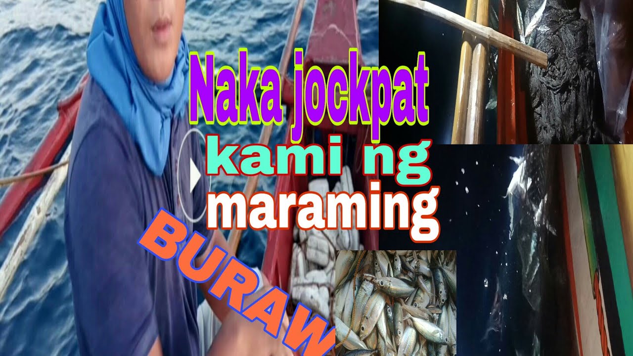 Naka jockpat Sa Barangay BURAW at lumahan pamo nith fishing!!!